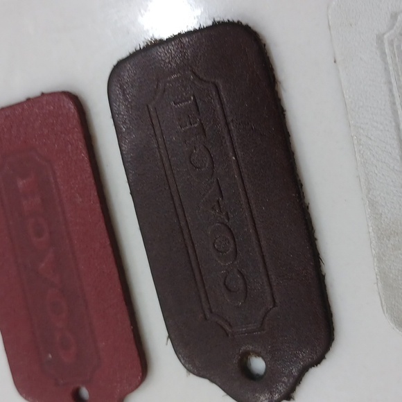 3 vintage coach one sided hangtags - Picture 11 of 14